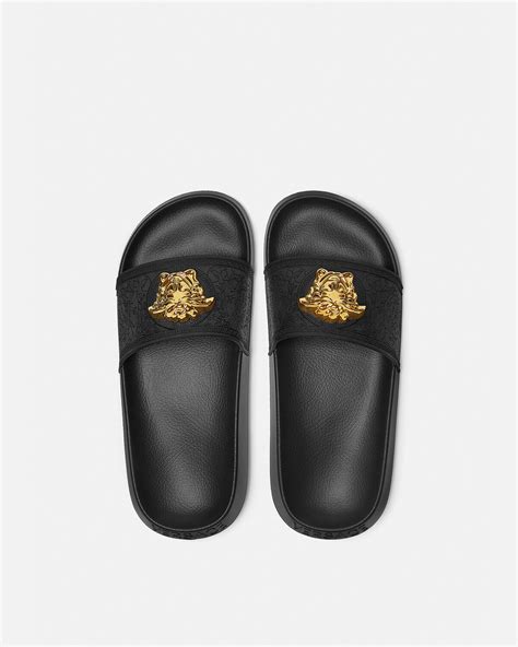 versace flipflop sale|versace sliders women.